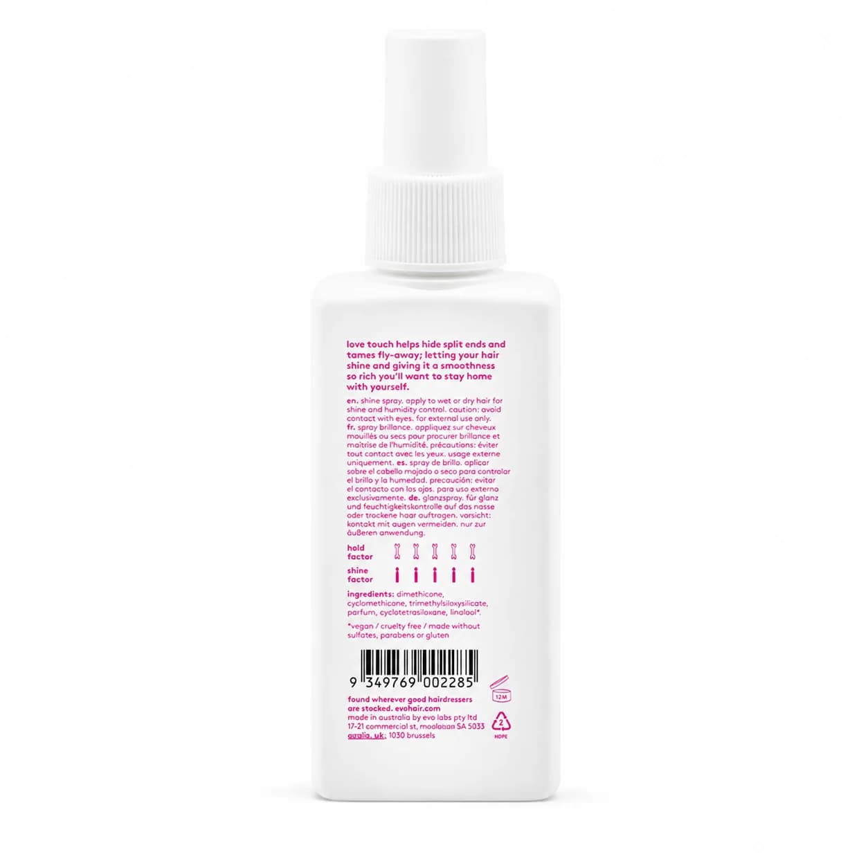 Love Touch Shine Spray
