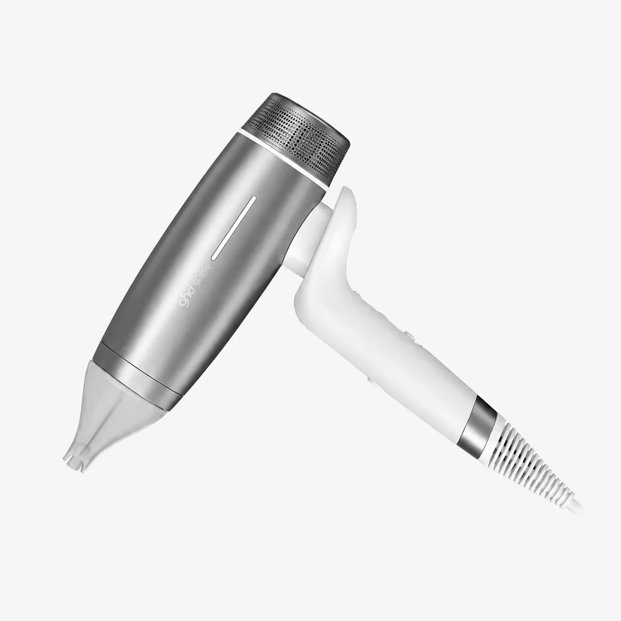 ghd Speed Ionic Hair Dryer Silver White