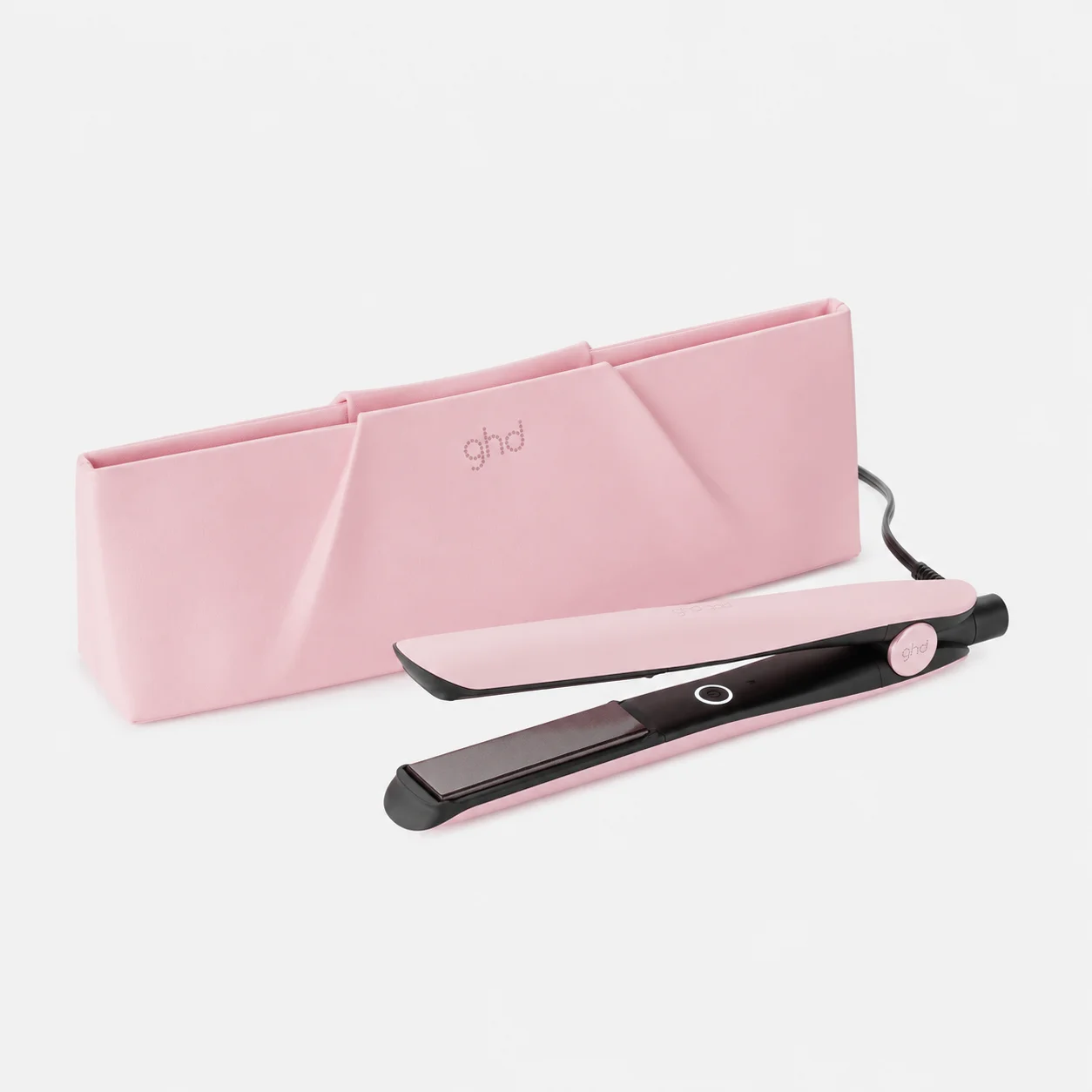 ghd Gold Hair Straightener Dusted Pink