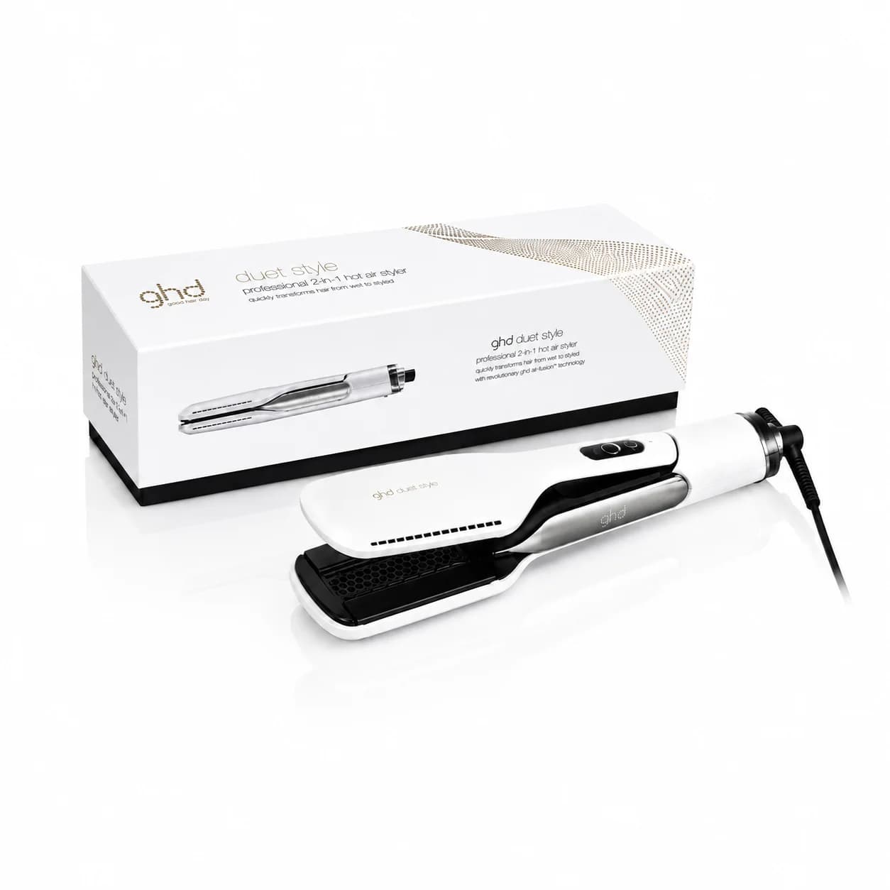 ghd Duet Style Hot Air Styler White
