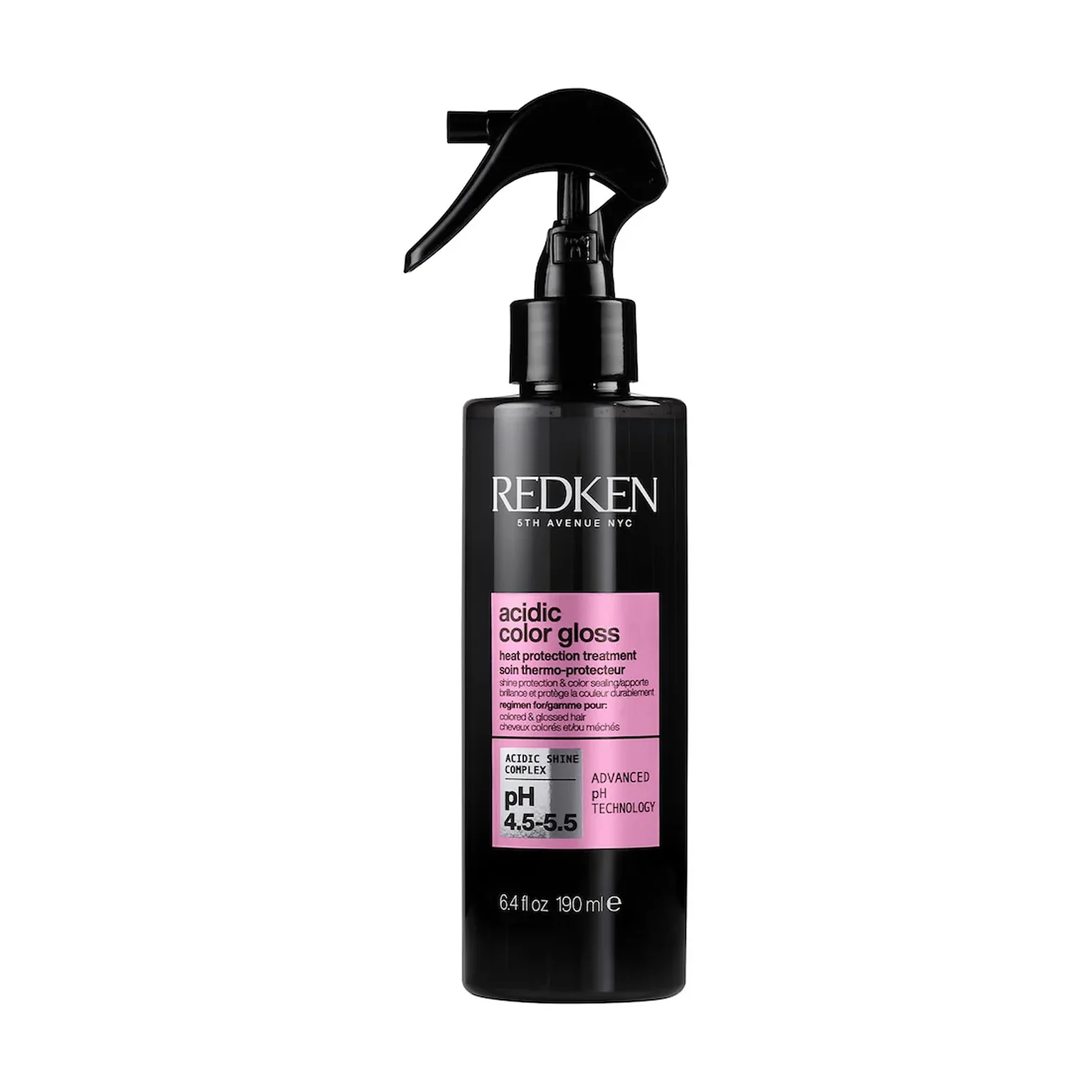 Acidic Color Gloss Heat Protection Leave-In Treatment