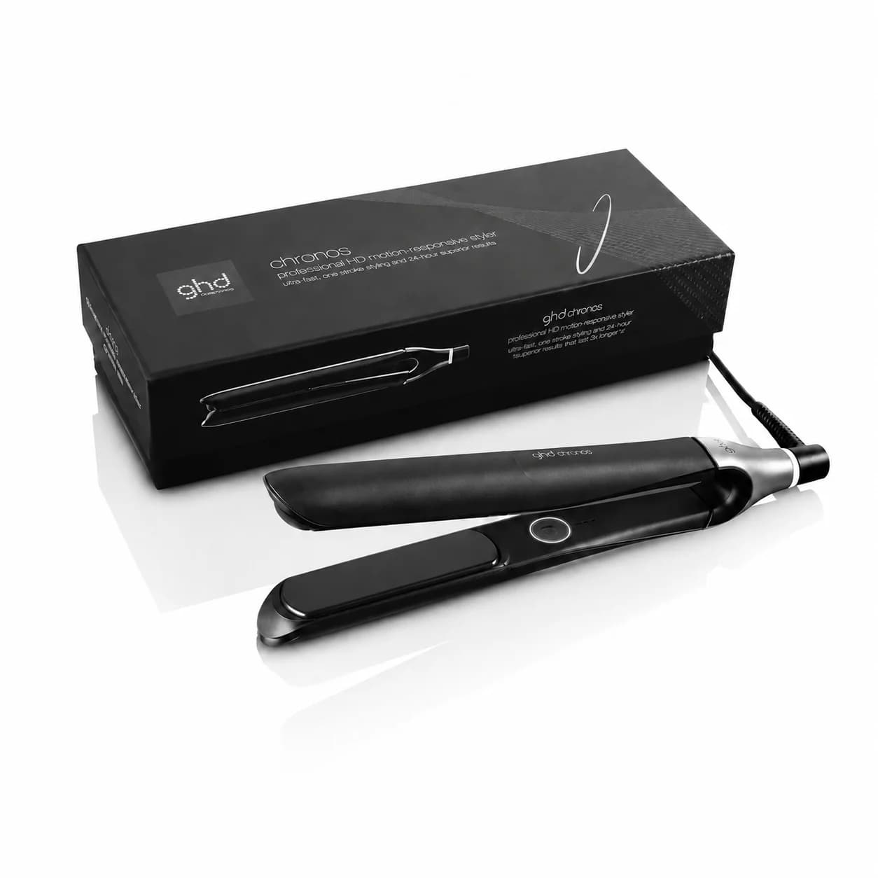 ghd Chronos Professional Hair Straightener Black