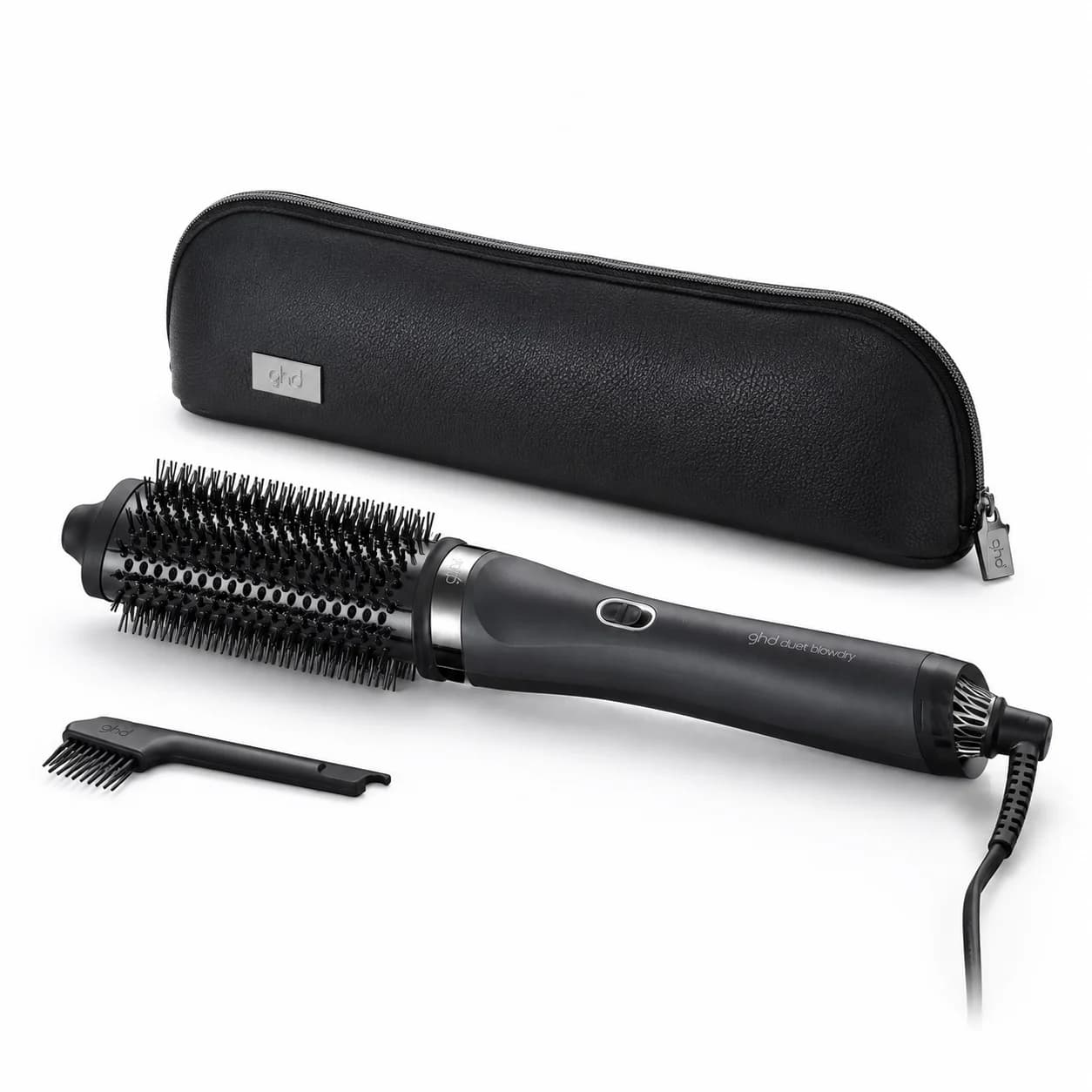 ghd Duet Blowdry Hair Dryer Brush Black