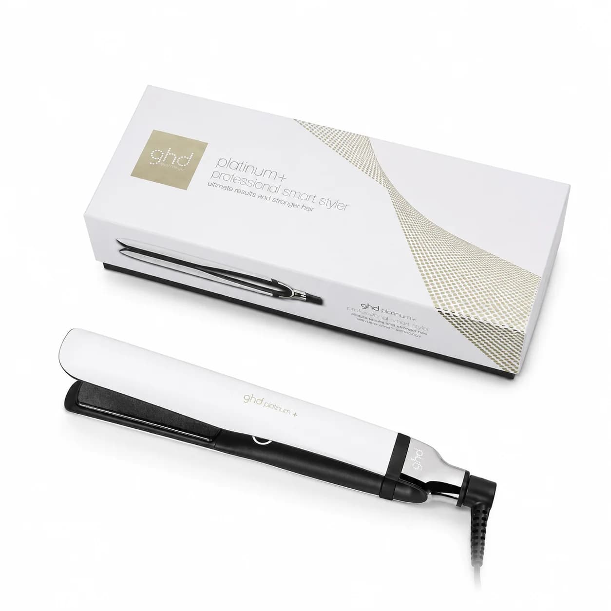 ghd Platinum+ Professional Hair Straightener White