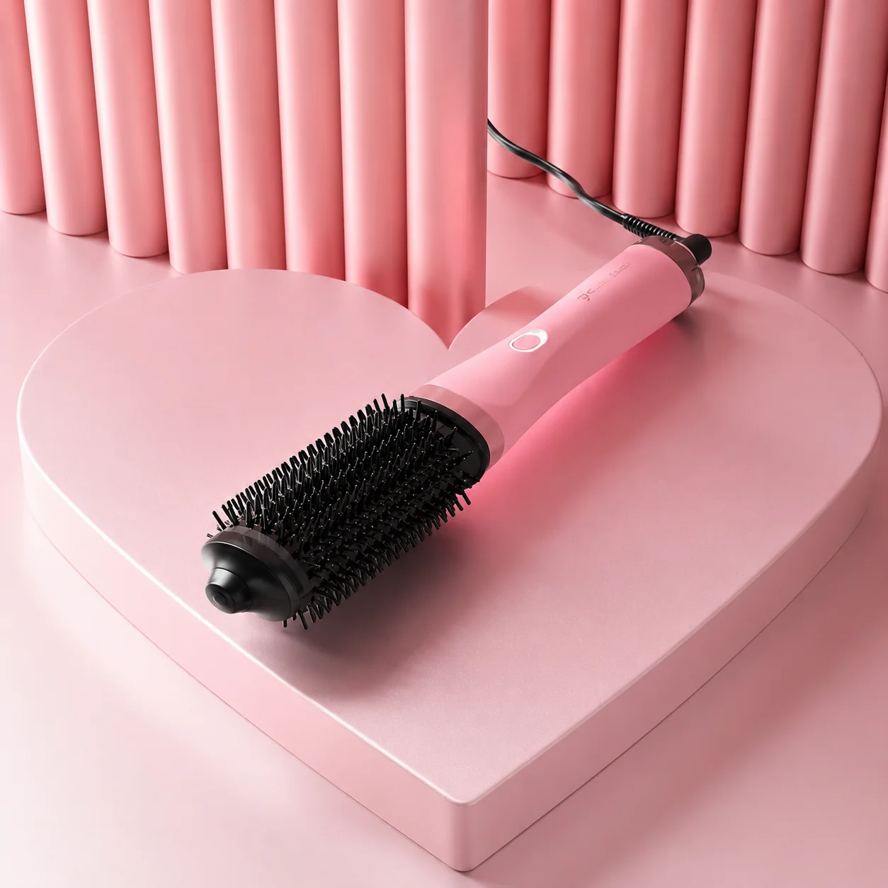 ghd Duet Blowdry Hair Dryer Brush Dusted Pink